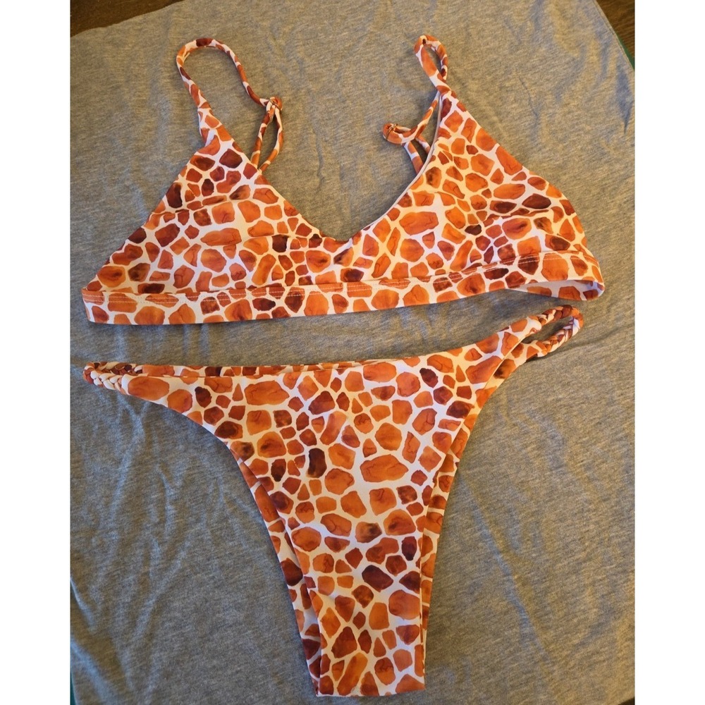 Ark Swimwear Bikini set. M top S bottom